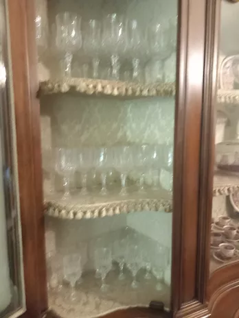 Servizio da 12 di bicchieri produzione D'Arques