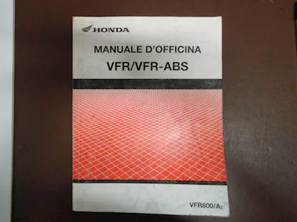MANUALE OFFICINA MANUTENZIONE MOTO
