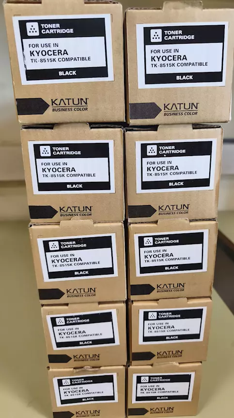 Toner compatibile per stampante Kyocera TK8515K. Colore BLAC
