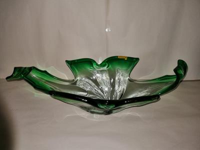 Centrotavola artistico in vero vetro artigianale di Murano.