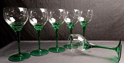Set composto da 6 calici da vino