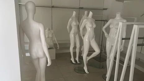 Manichini intero donna senza testa 8788, tipo Manichino, colore Bianco lucido - Anteprima 4