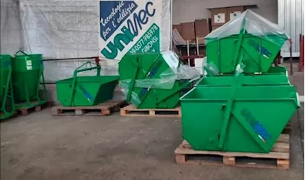 FORCA E BENNA PER CANTIERI marca UNIMEC