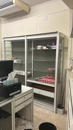 Banco con Vetrina Componibile 7276