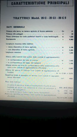 Fiat 25C buone condizioni largo 120 cm - 25 cavalli - Anteprima 8