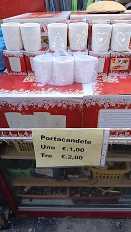 Portacandele Natalizi - 25216