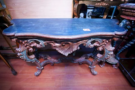 Console Antica Imponente in Stile Barocco - 24454