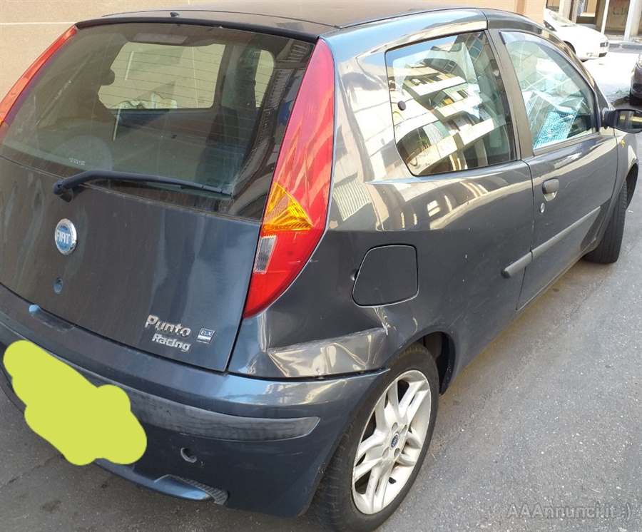 Fiat Punto 1.2 elx racing 8 valvole del 2001 Km 130000, colore grigio - Foto 1