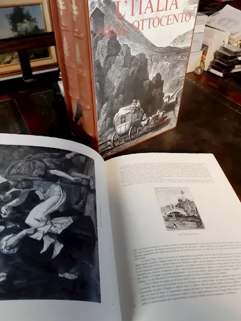 Italia nell'ottocento, tipo pergamena - Foto 4