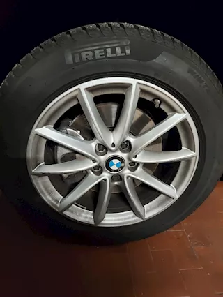 4 PNEUMATICI INVERNALI COMPLETI DI CERCHIONI BMW
