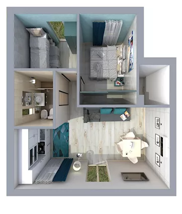 Geometra esperto in Disegno 3D e Progettazione-Render