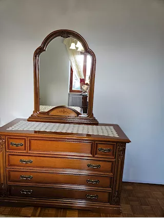 Camera da letto in legno