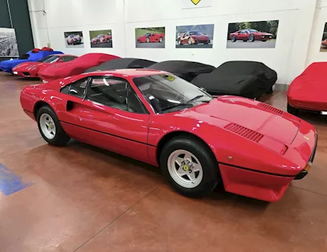 Ferrari 308 carburatori carter secco 255CV