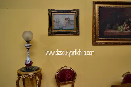 Dipinto olio su tela raffigurante scorcio di Venezia XX sec, in buone condizioni - Foto 2