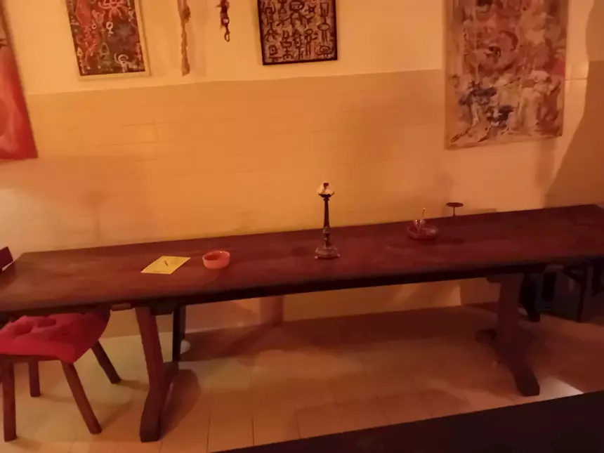 Tavolo fratino, in legno massello