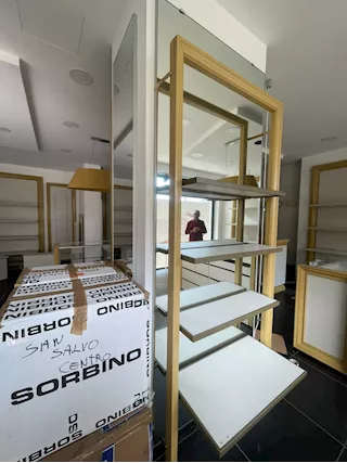 Arredo con Cornice Legno Oro 38438