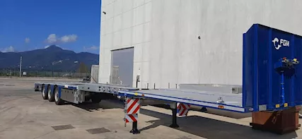 Semirimorchio a pianale dritto allungabile NUOVO PRONTA CONS