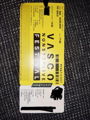 Biglietto Vasco