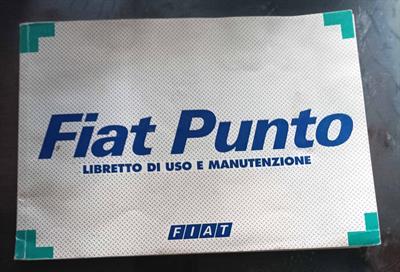 Libretto di Uso e Manutenzione Fiat Punto