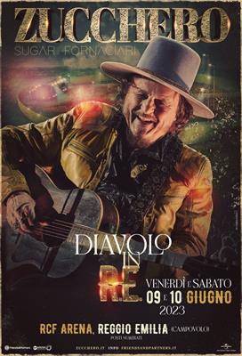 Zucchero Reggio Emilia, RCF Arena venerdì, 09/06/2023, 21:00