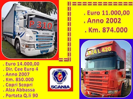 Autocarri Scania in Vendita a Modena