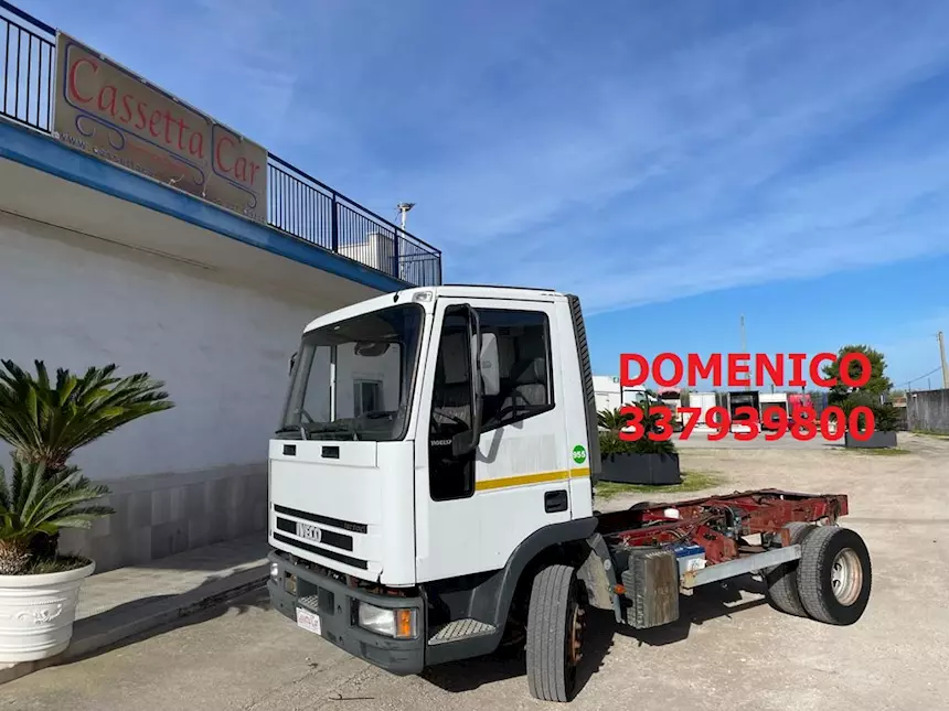 Iveco Eurocargo 110 e 17 EX compattatore Telaio Anno 2002, cambio manuale