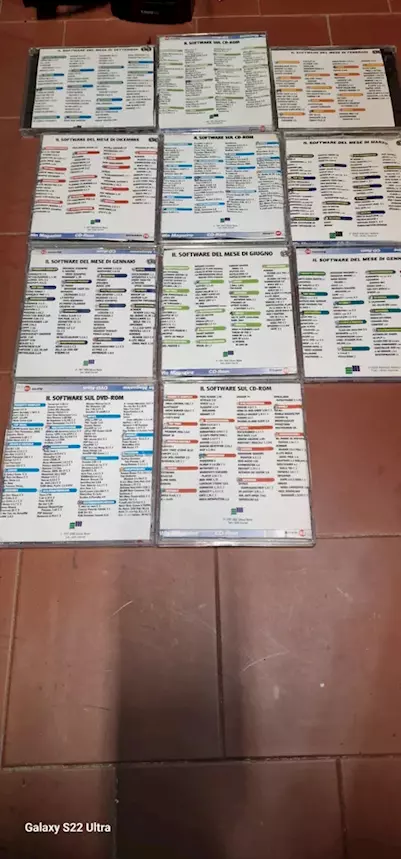 Foto 4 Lotto Di 12 Riviste Win Magazine + 11 CD software allegati