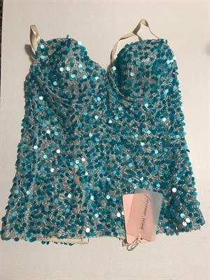 Bustino in paillettes