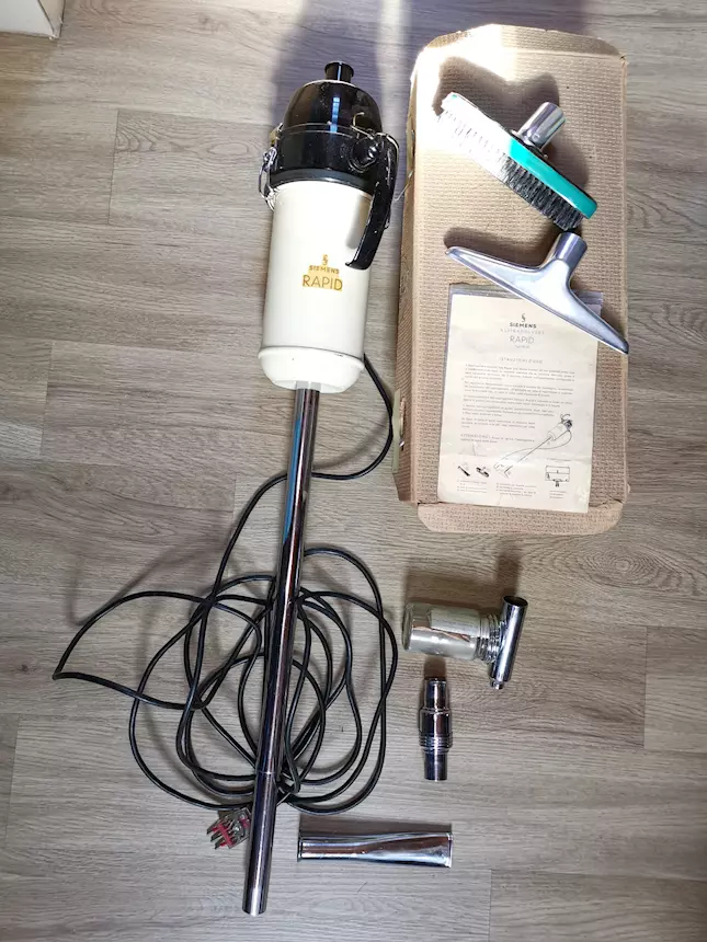 Aspirapolvere Siemens Rapid, senza sacco