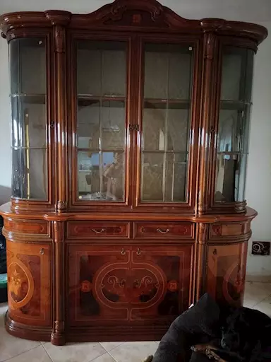 Mobile + cassettiera sala in radica € 950,00