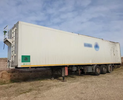 Semirimorchio PIACENZA piano mobile 90 Mcubi per rifiuti