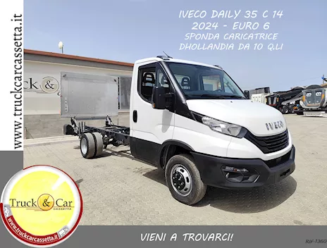 Iveco Daily 35 C 14 - 2024 - Telaio con sponda