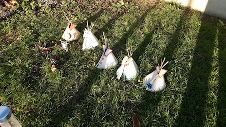 Far West riproduzione ranch tepee ecc.