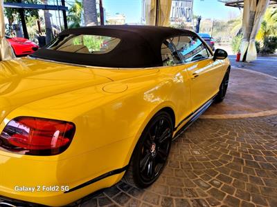 Bentley Continental GTC kw 389 Anno 2015 Km 72000 Cabrio, colore giallo - Foto 3
