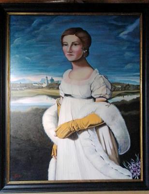 Dipinto Ritratto di nobildonna
