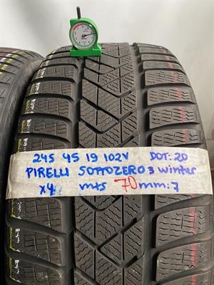 Gomme Usate PIRELLI 245 45 19, modello Sottozero - Anteprima 1