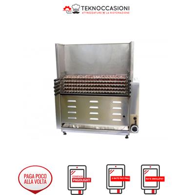Cuociarrosticini SpiedoMatic a gas ed elettrici