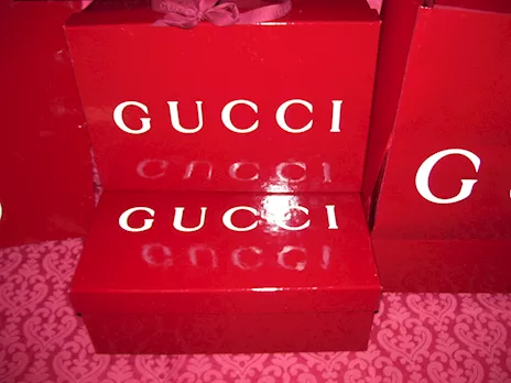 Scatole Gucci linea Bordeaux