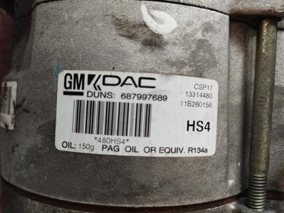 Compressore climatizzatore Chevrolet Cruze Orlando, tipo 687997689 - Foto 2