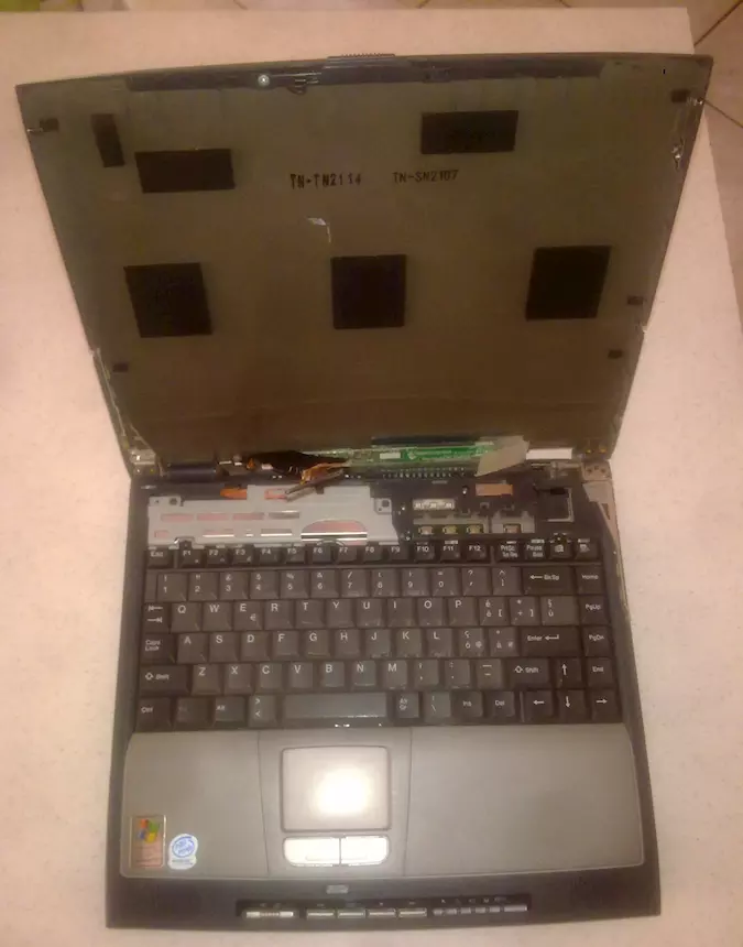 PC Portatile Toshiba S1800-614 per parti ricambio