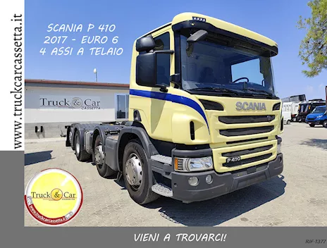 Scania P 410 - 2017 - 4 Assi - Telaio - Euro 6