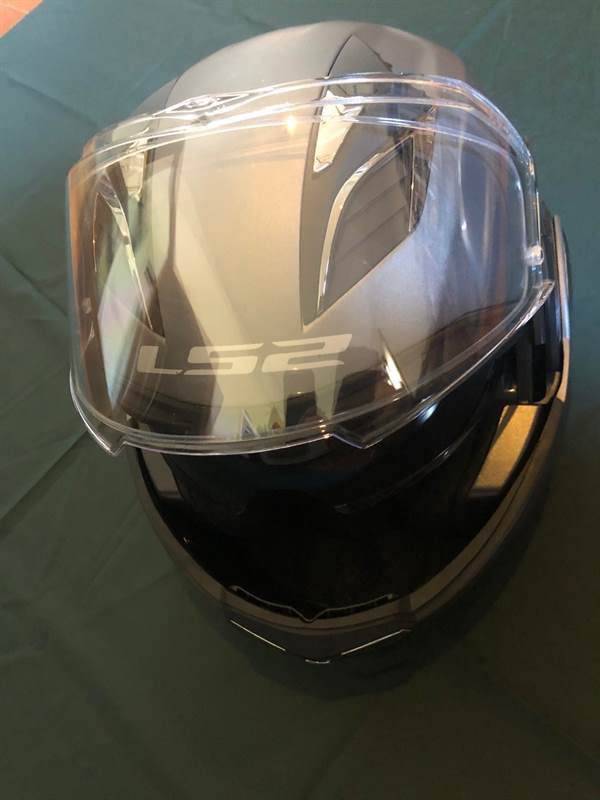 Casco Modulare LS2 FF900 Valiant II nbsp;- Solid Titanium Grey - Foto 3