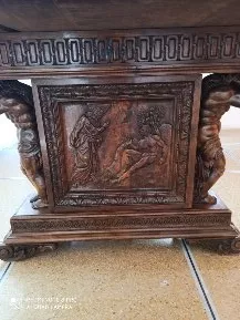 TAVOLO SCRIVANIA RINASCIMENTALE - Foto 4