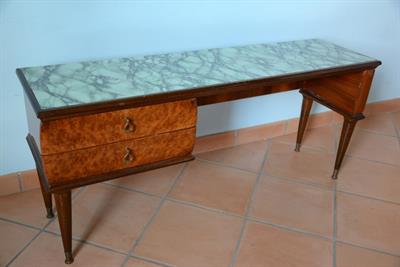 Consol con due cassetti restaurata