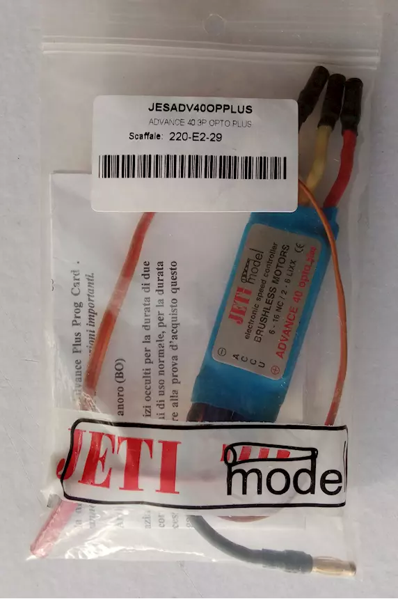 Variatore regolatore JETI ADVANCE 40 Opto Plus - Foto 3