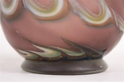 Vaso a forma di calla in vetro viola - Foto 6