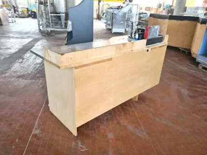 Retrobanco frigo con porta ingredienti usato, marca DSL, modello CBvent - Foto 5