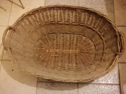 Cesta grande di vimini - Foto 4