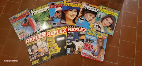 Lotto di 10 Riviste di Fotografia