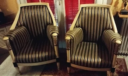 Coppia di poltrone stile 800 nuove